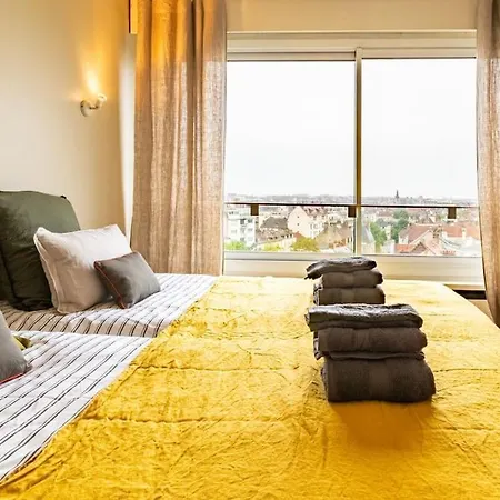 Le Skyline Appartement Lumineux , Vue Imprenable, Calme , Pk Dijon Exterior foto